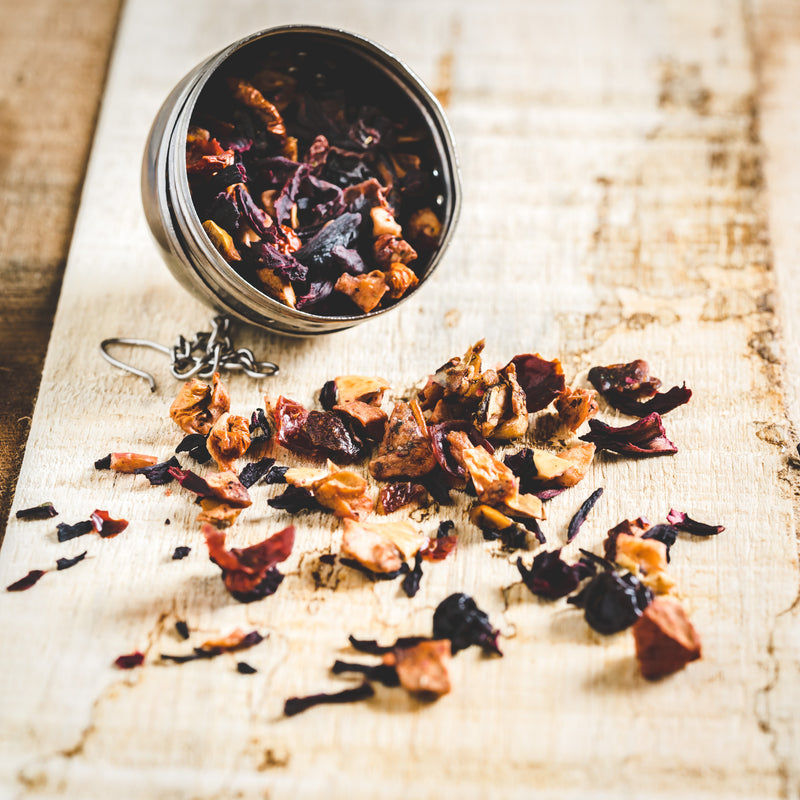 Erdbeer Cranberry Früchtetee - Tee für Kinder